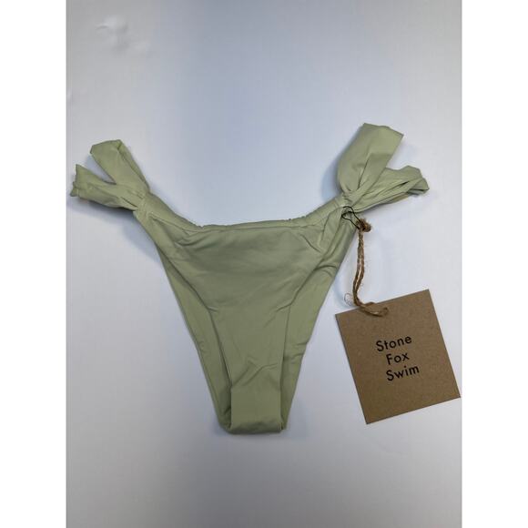 Stone Fox Swim Size XS Bijou bikini Bottom Aloe Wash Cruise Resort Beach - Picture 4 of 9